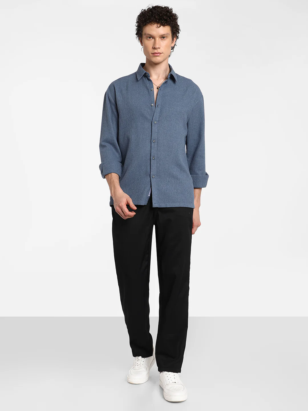 Waffle-Knit Shirt - Image 13