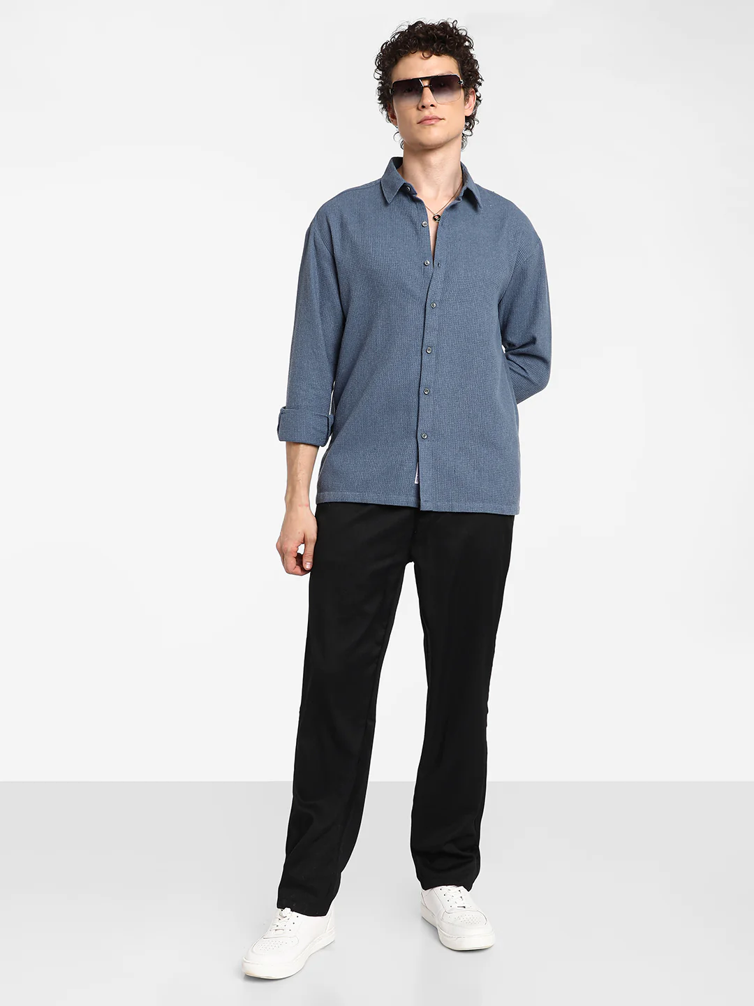 Waffle-Knit Shirt - Image 14