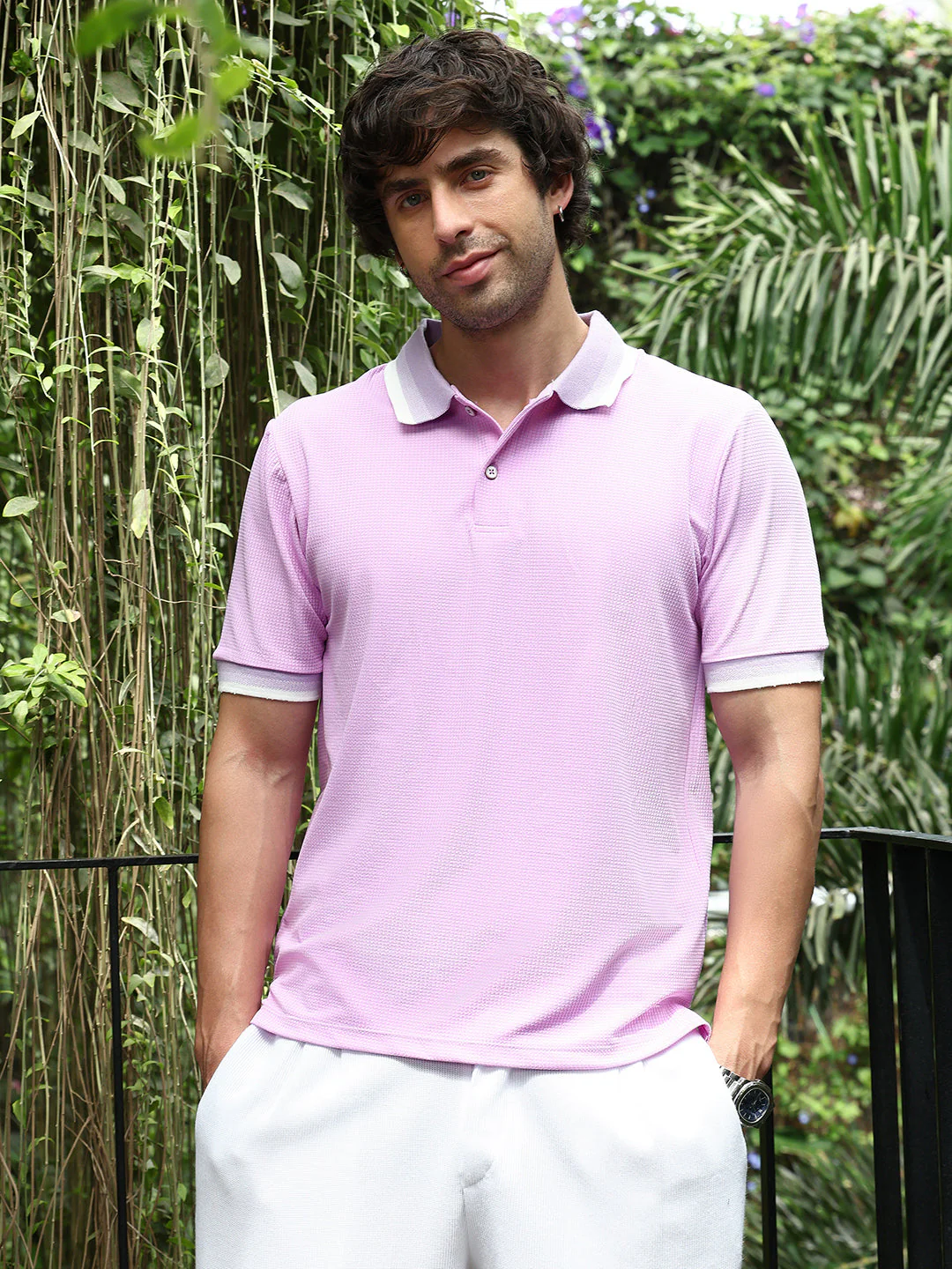 Graph-Tactile Polo T-Shirt - Image 2
