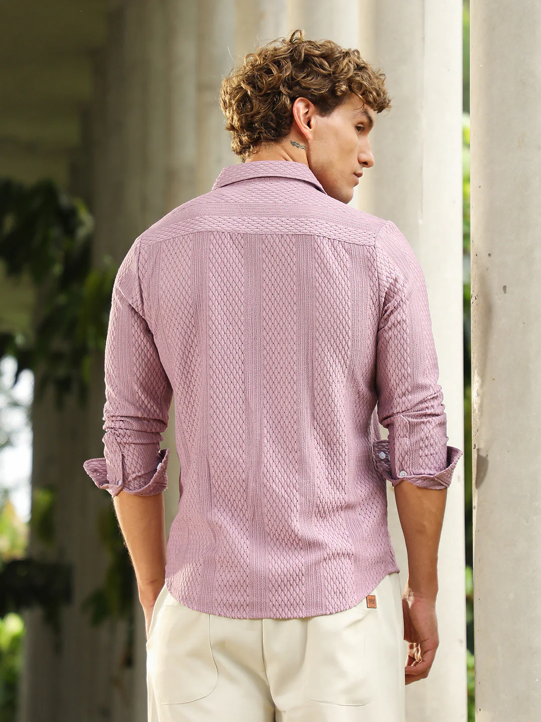 Marquise-Panel Tactile Shirt - Image 4