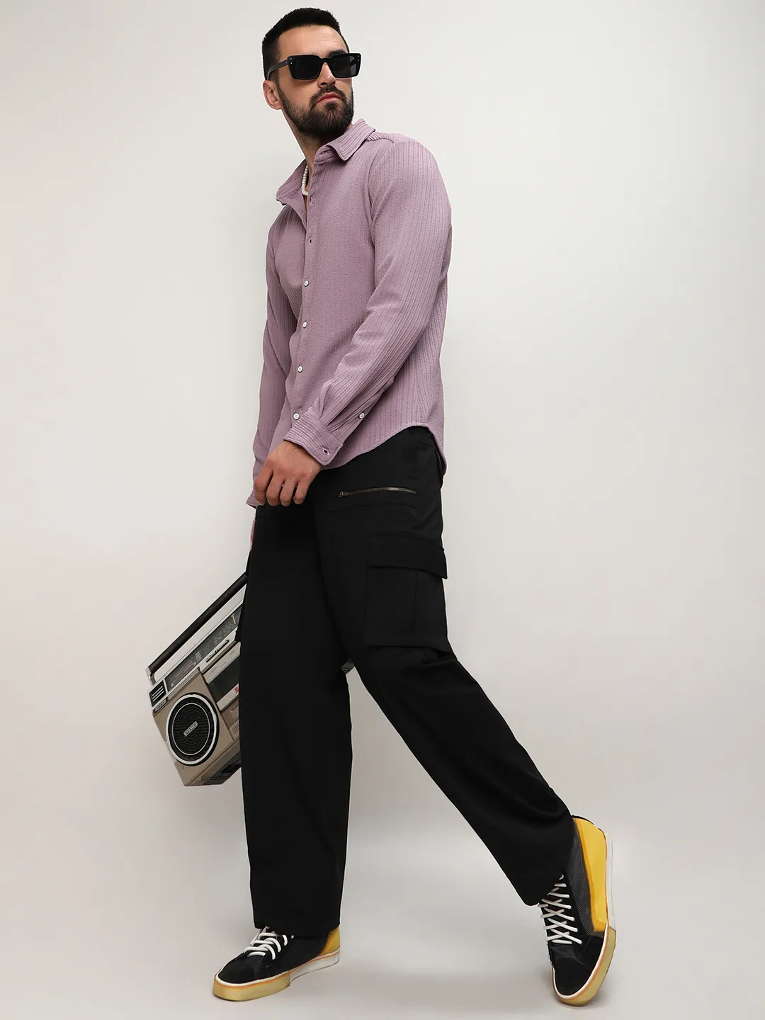 Stripe-Creased Shirt - Image 8