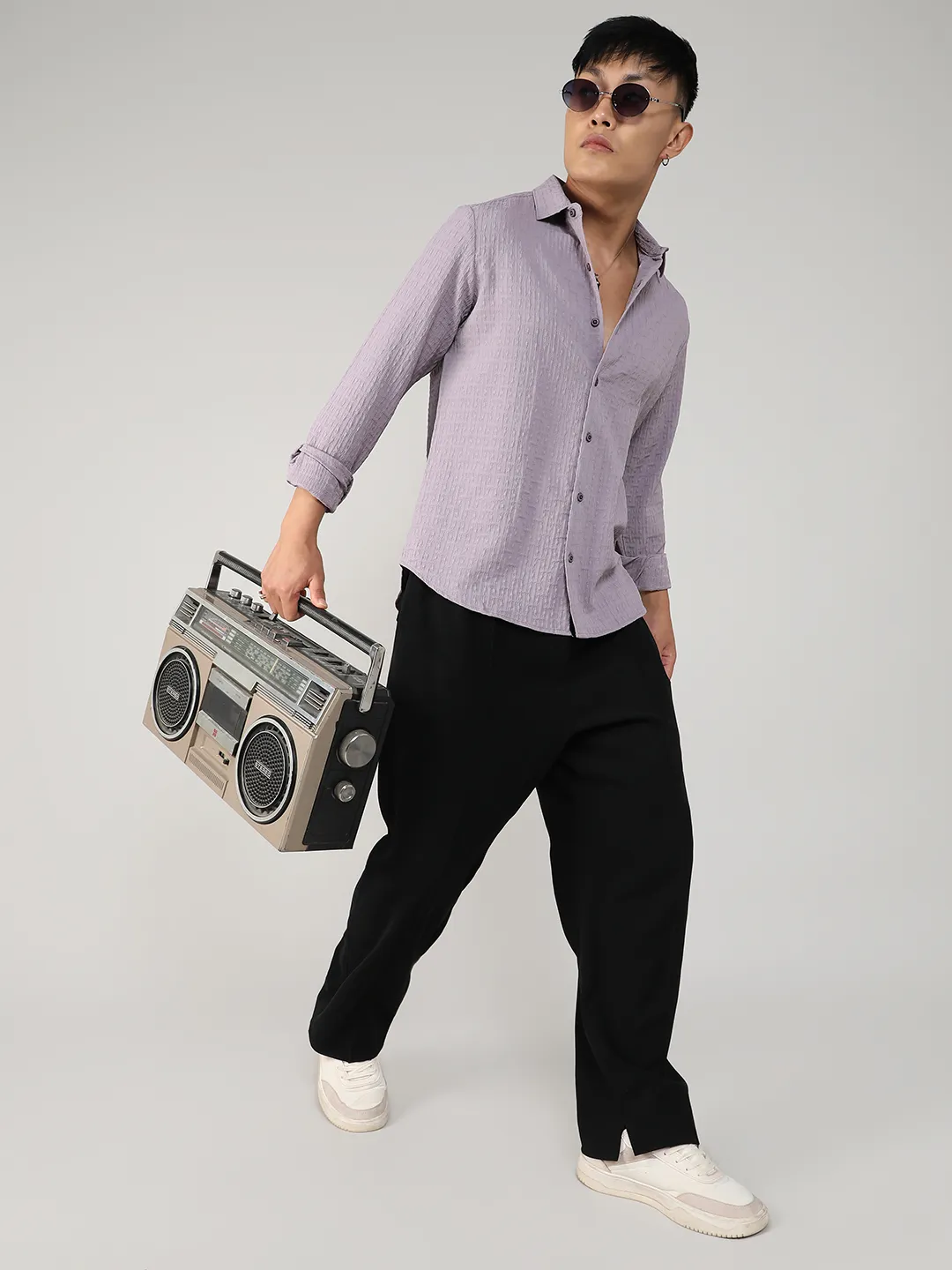 Textured Weave Shirt - Image 6