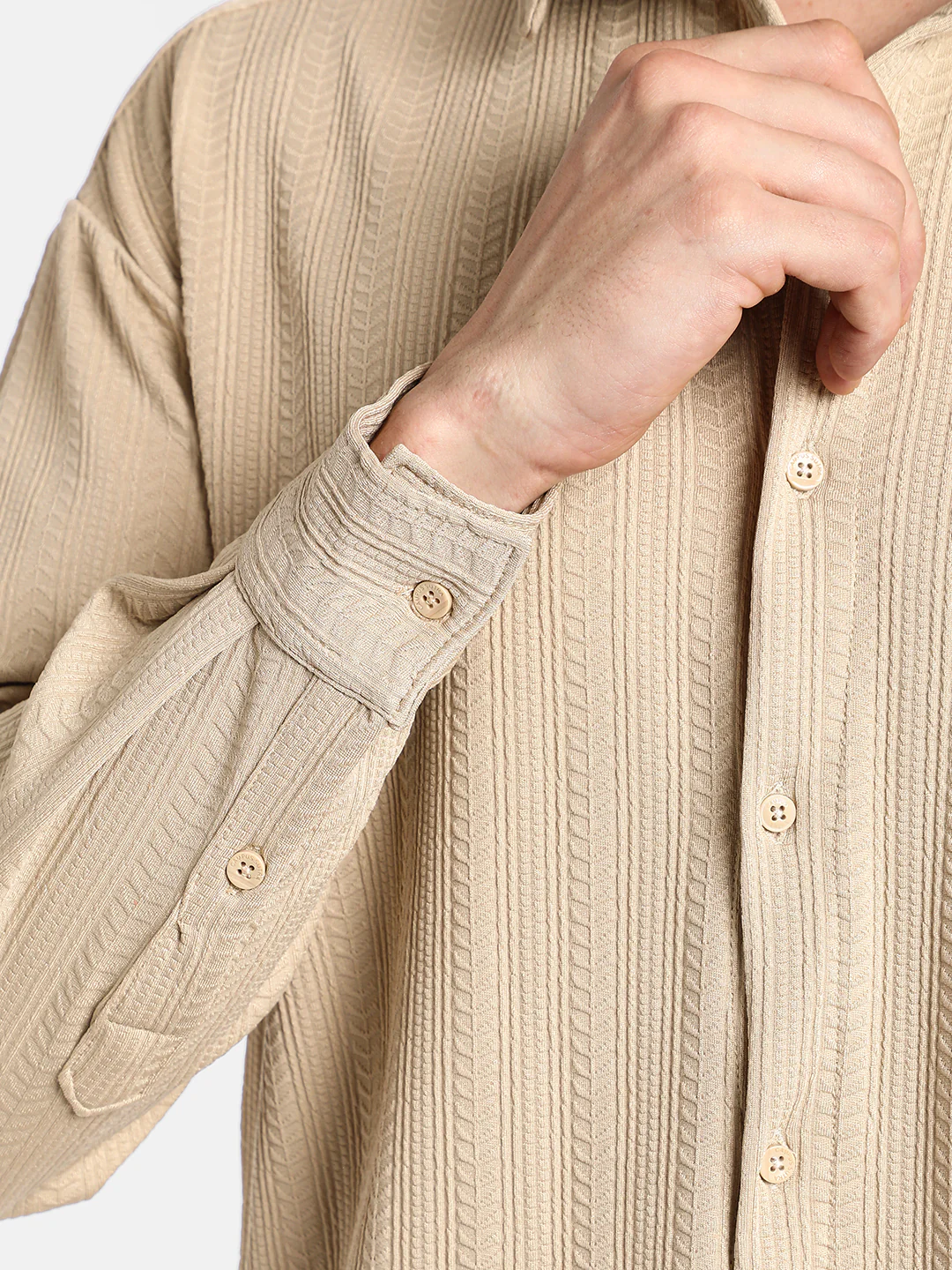 Spear-Textured Shirt - Image 16