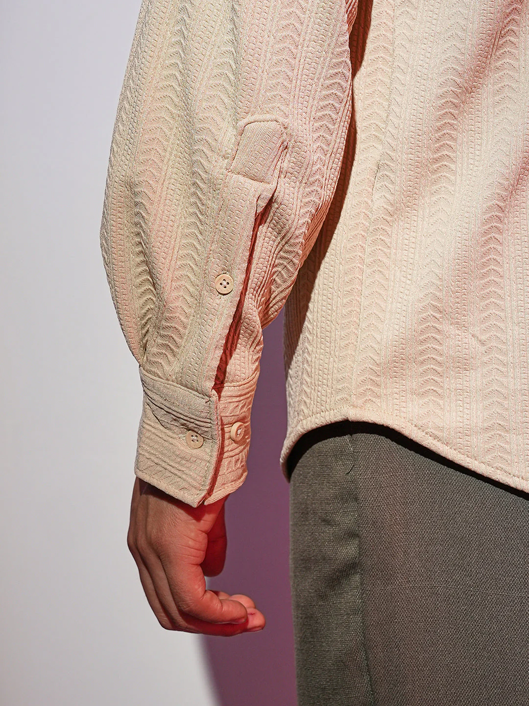 Spear-Textured Shirt - Image 8