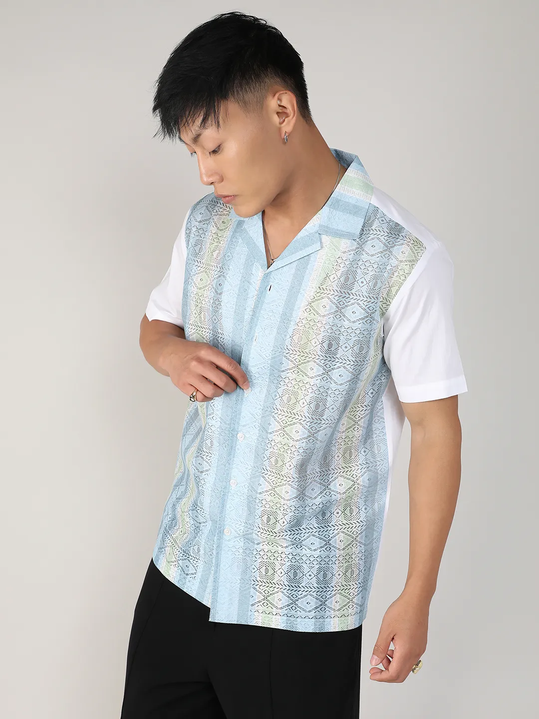 Fish Eye Ethnic Shirt - Image 3