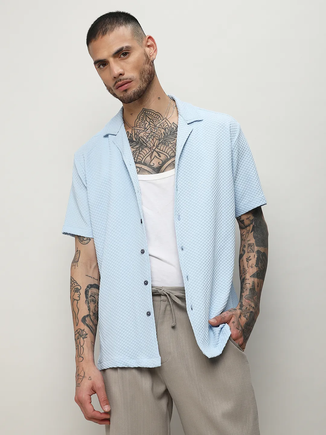 Self-Design Block Shirt - Image 2