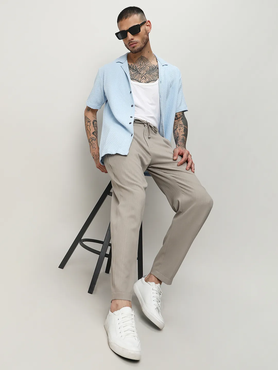 Self-Design Block Shirt - Image 6