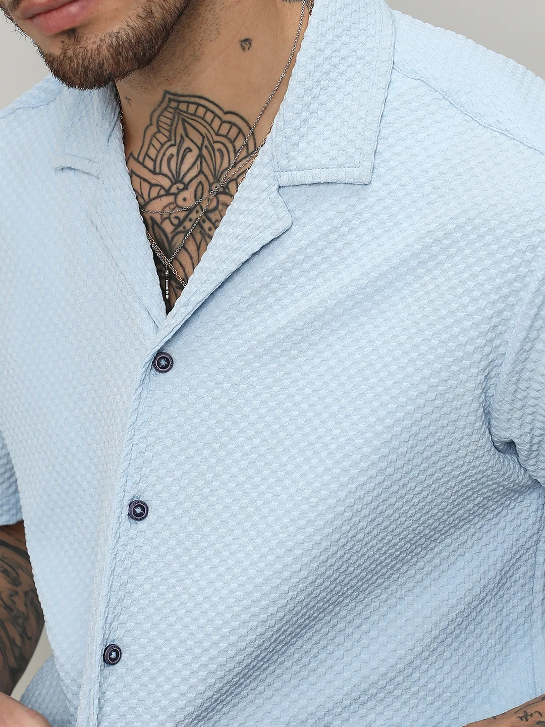 Self-Design Block Shirt - Image 7