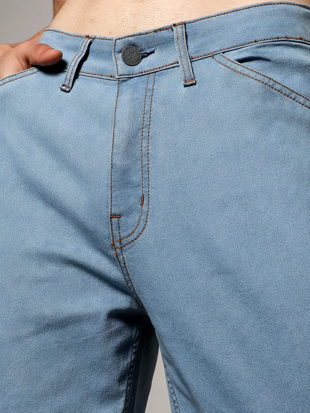 Straight Cargo Denim Jeans - Image 7