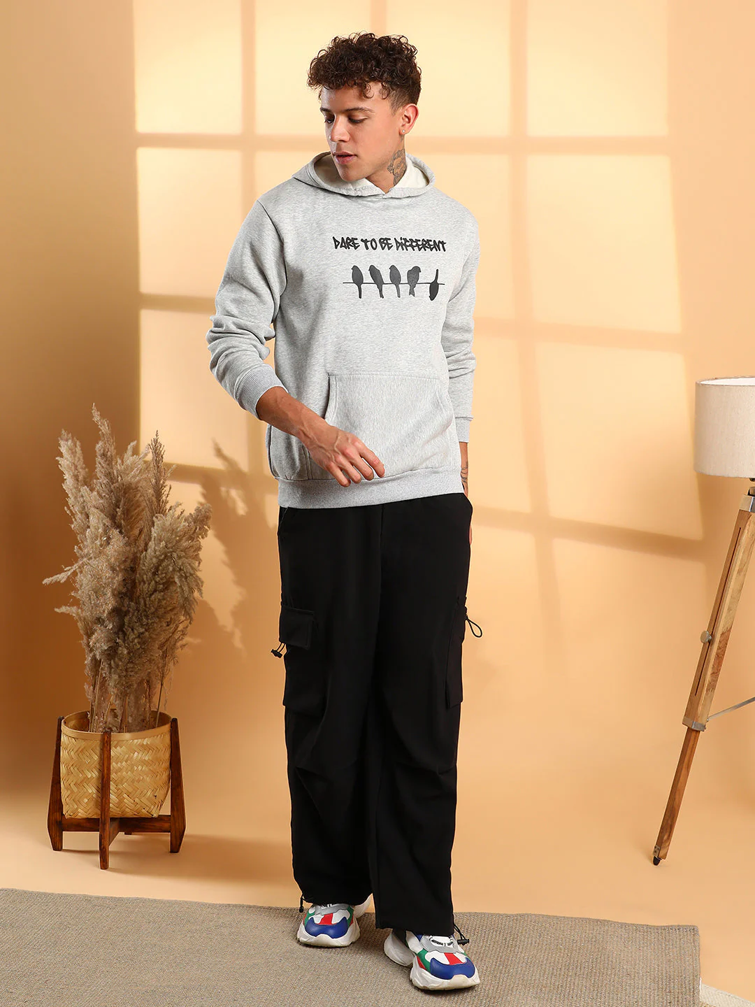 Dare To Be Different Hoodie With Kangaroo Pocket - Image 5