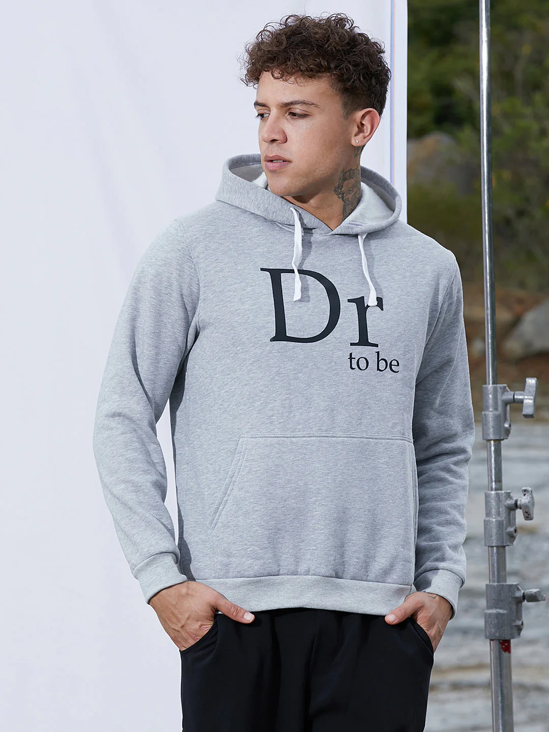 Dr. To Be Hoodie With Kangaroo Pocket - Image 2
