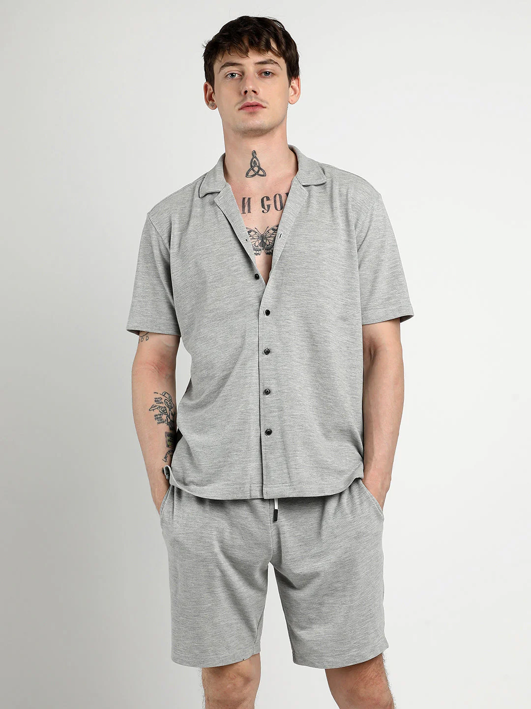 Heathered Knitted Co-Ord Set - Image 2