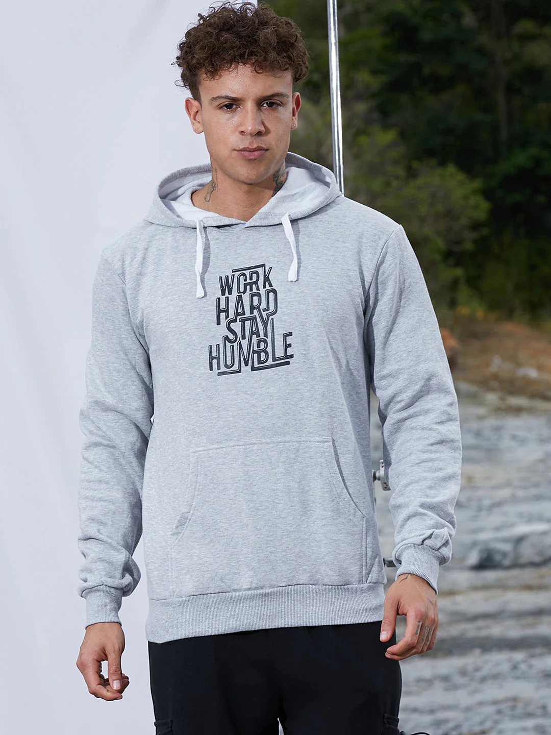 Work Hard Stay Humble Hoodie - Image 2