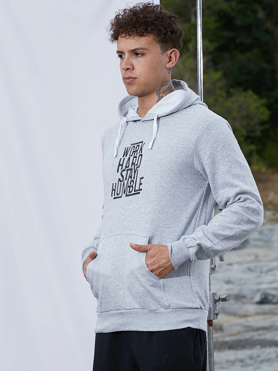 Work Hard Stay Humble Hoodie - Image 3