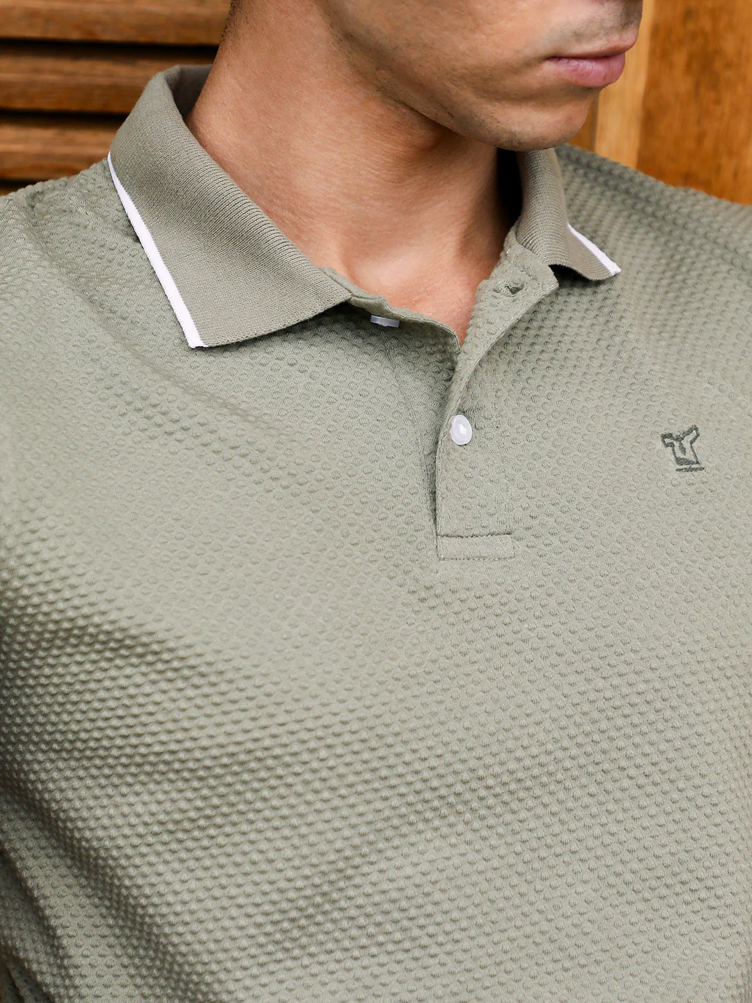 Dot-Tactile Polo T-Shirt - Image 7