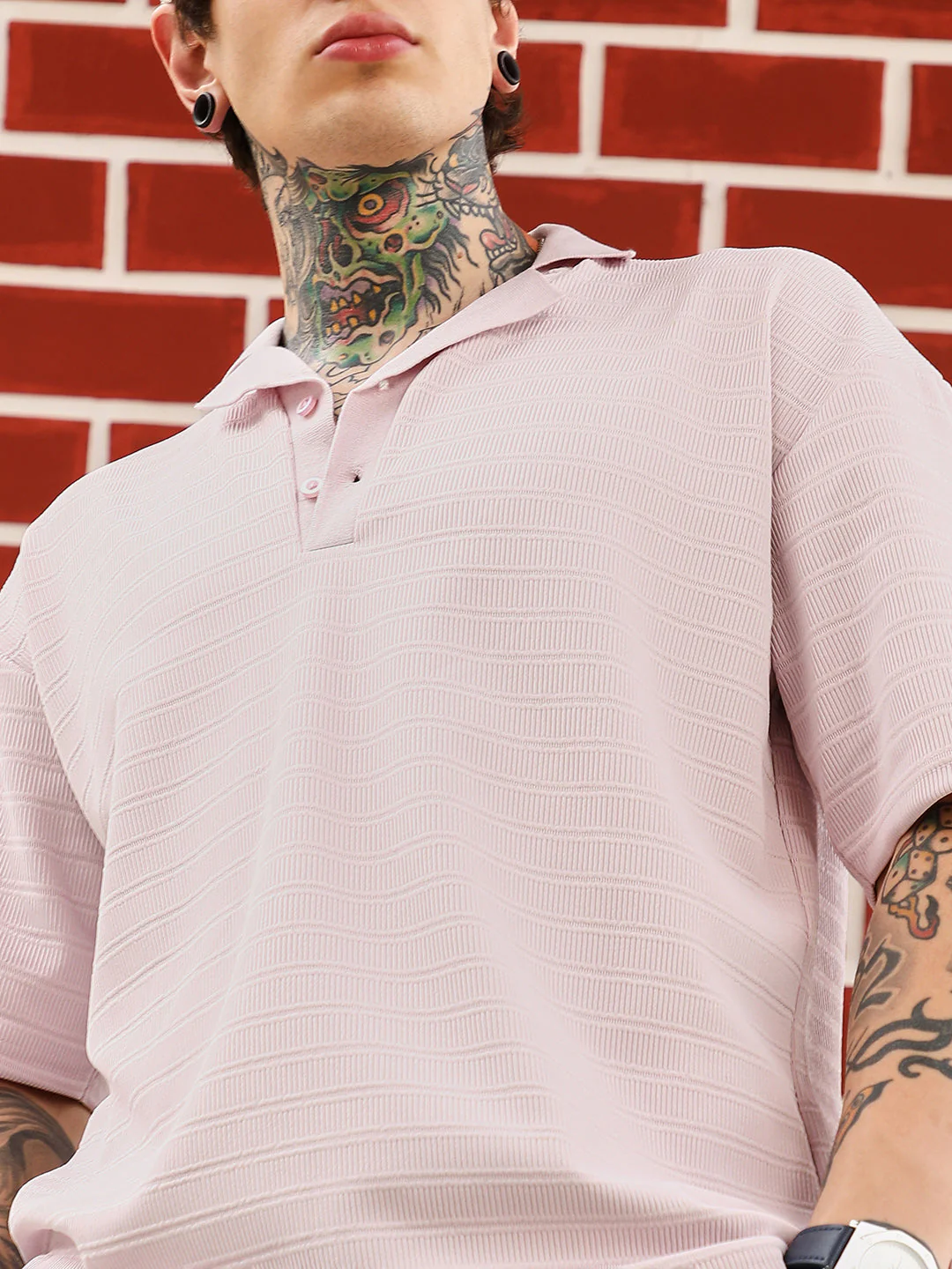 Coil-Tactile Cuban Polo T-Shirt - Image 7