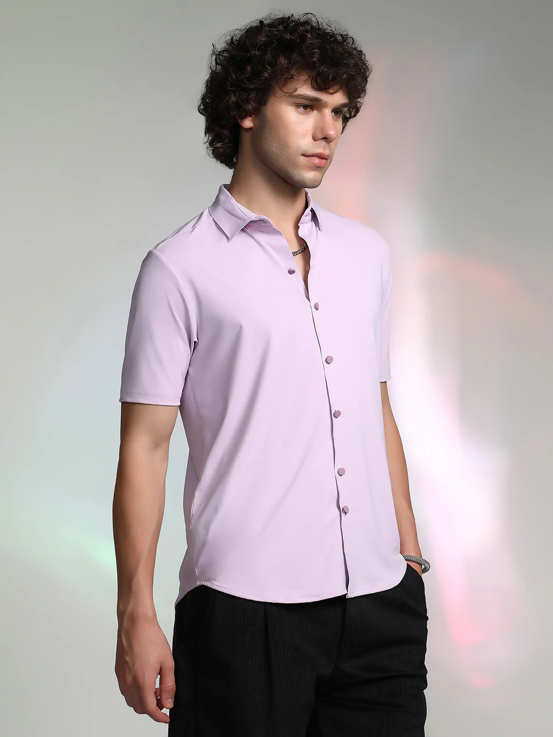 Solid Seamless Shirt - Image 3
