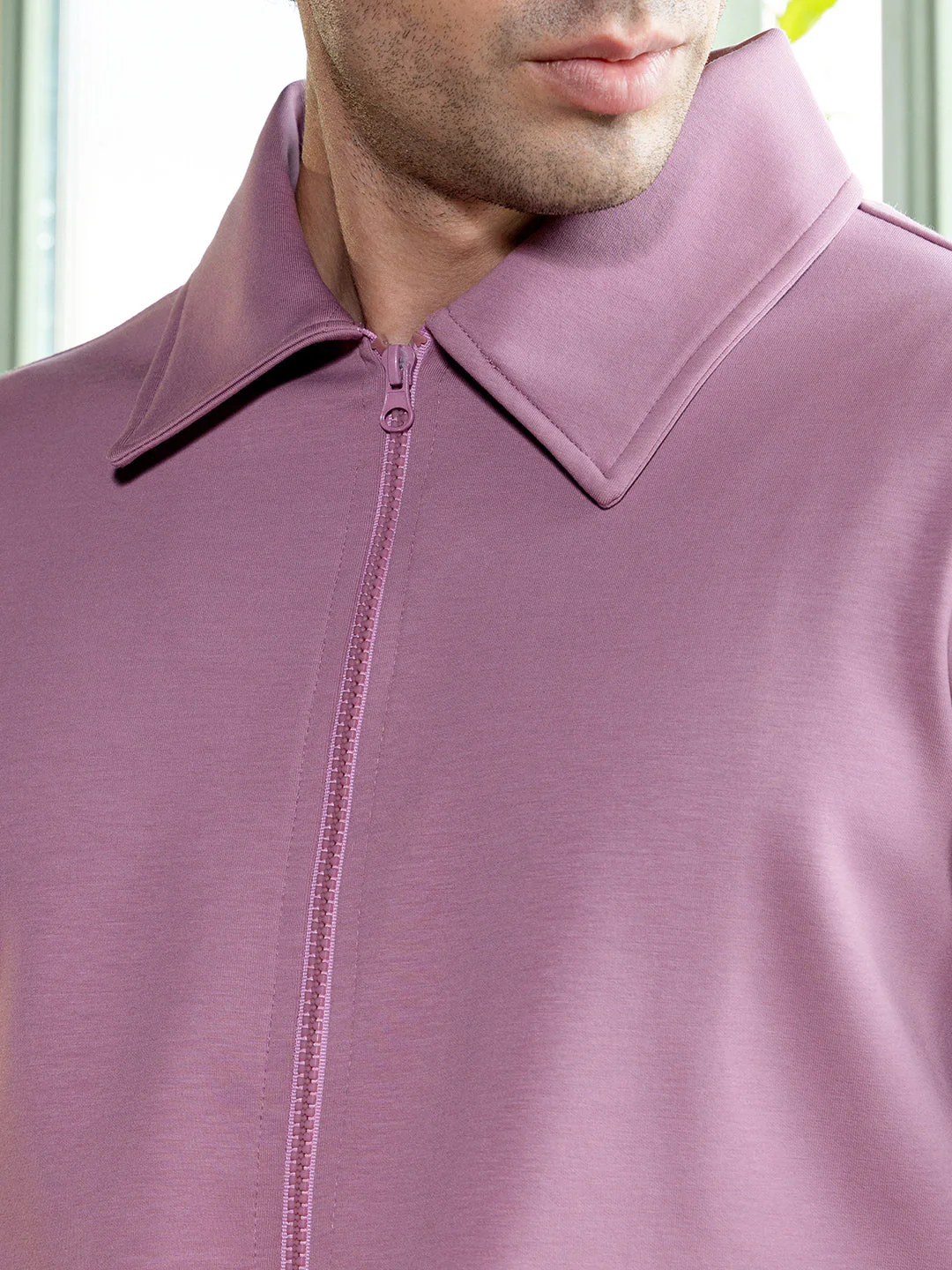 Zip-Front Knit Jacket - Image 7