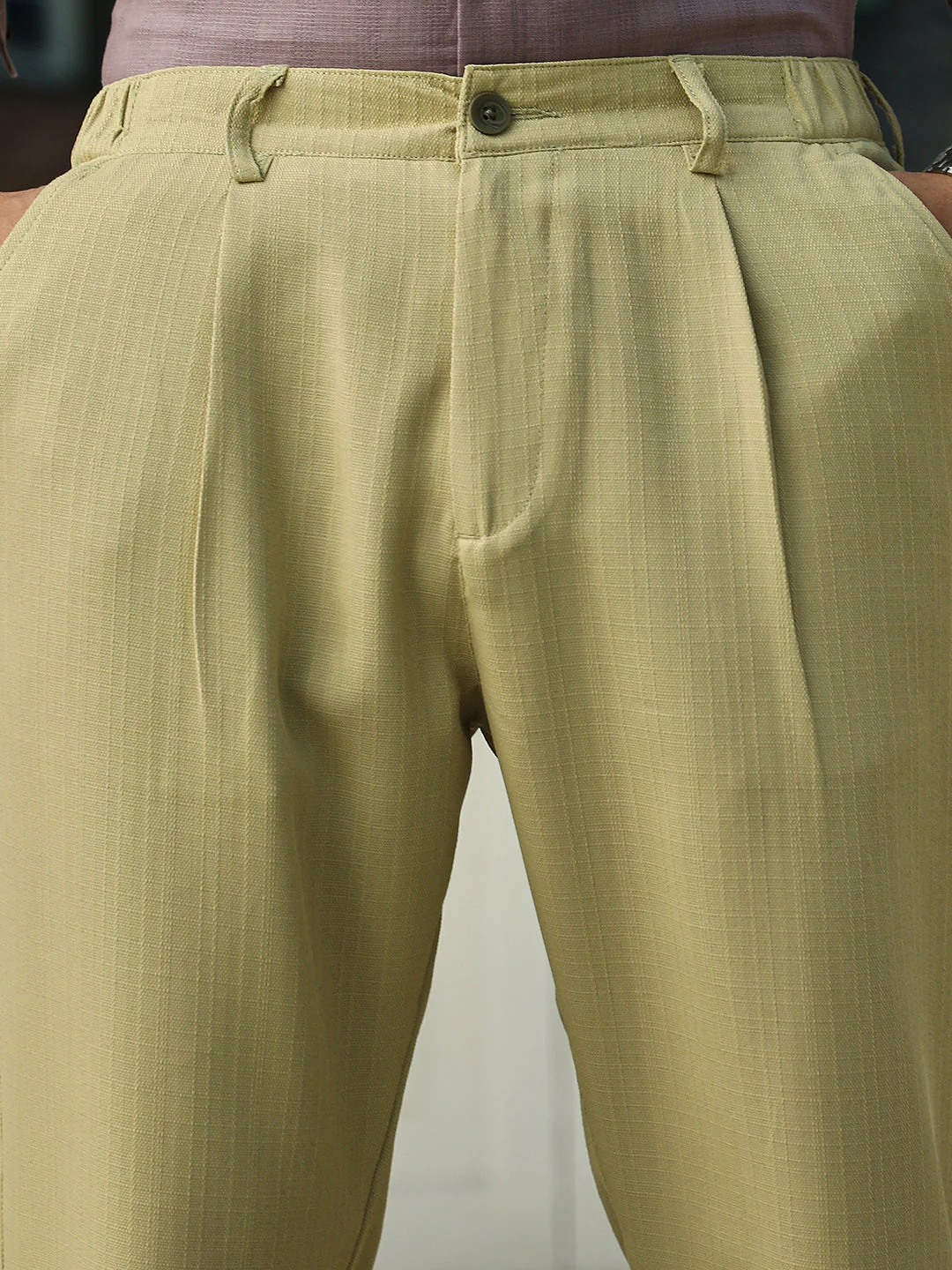 Lightweight - Linen-Blend Chino Trousers - Image 7