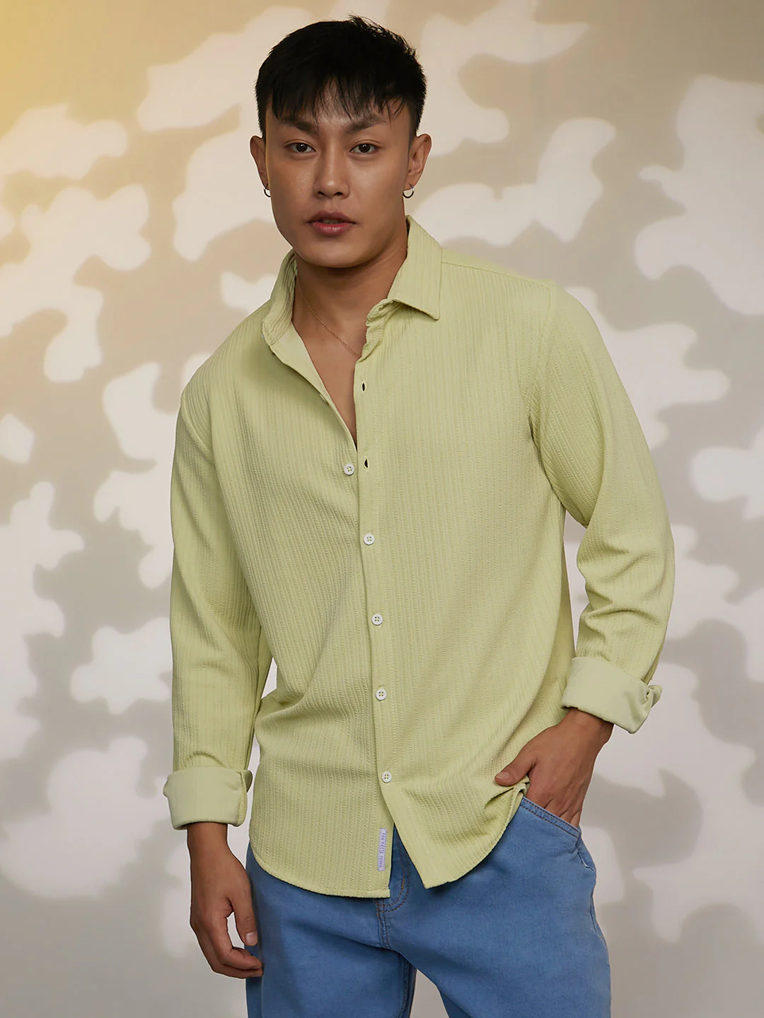 Stripe-Creased Shirt - Image 2