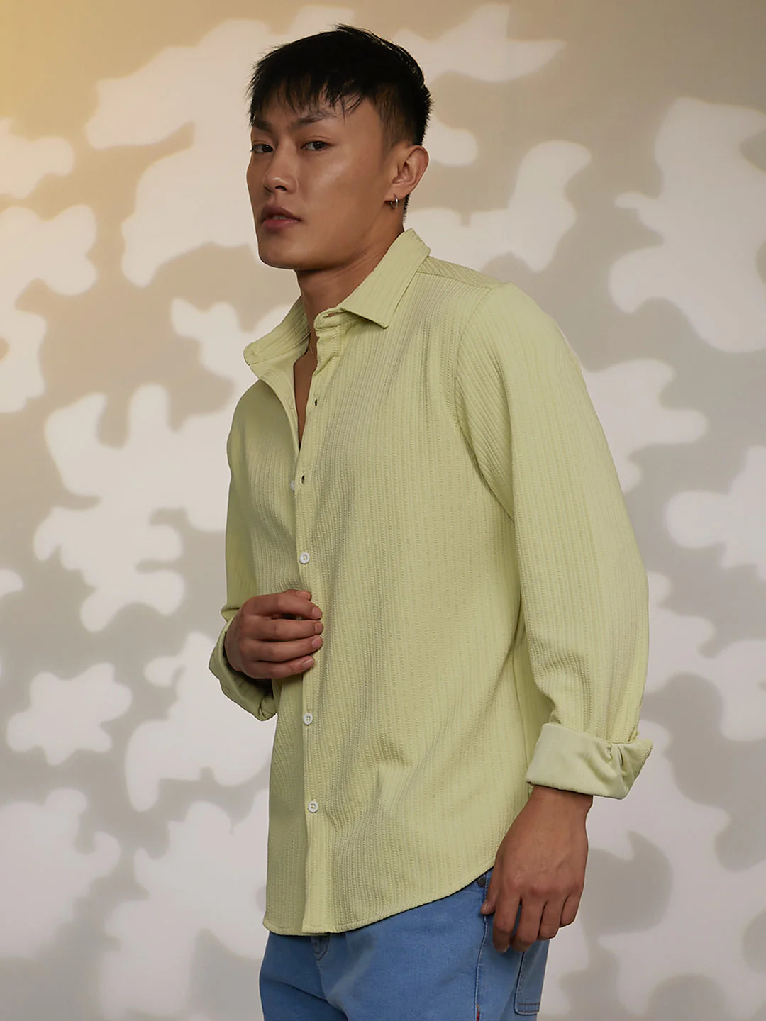 Stripe-Creased Shirt - Image 3