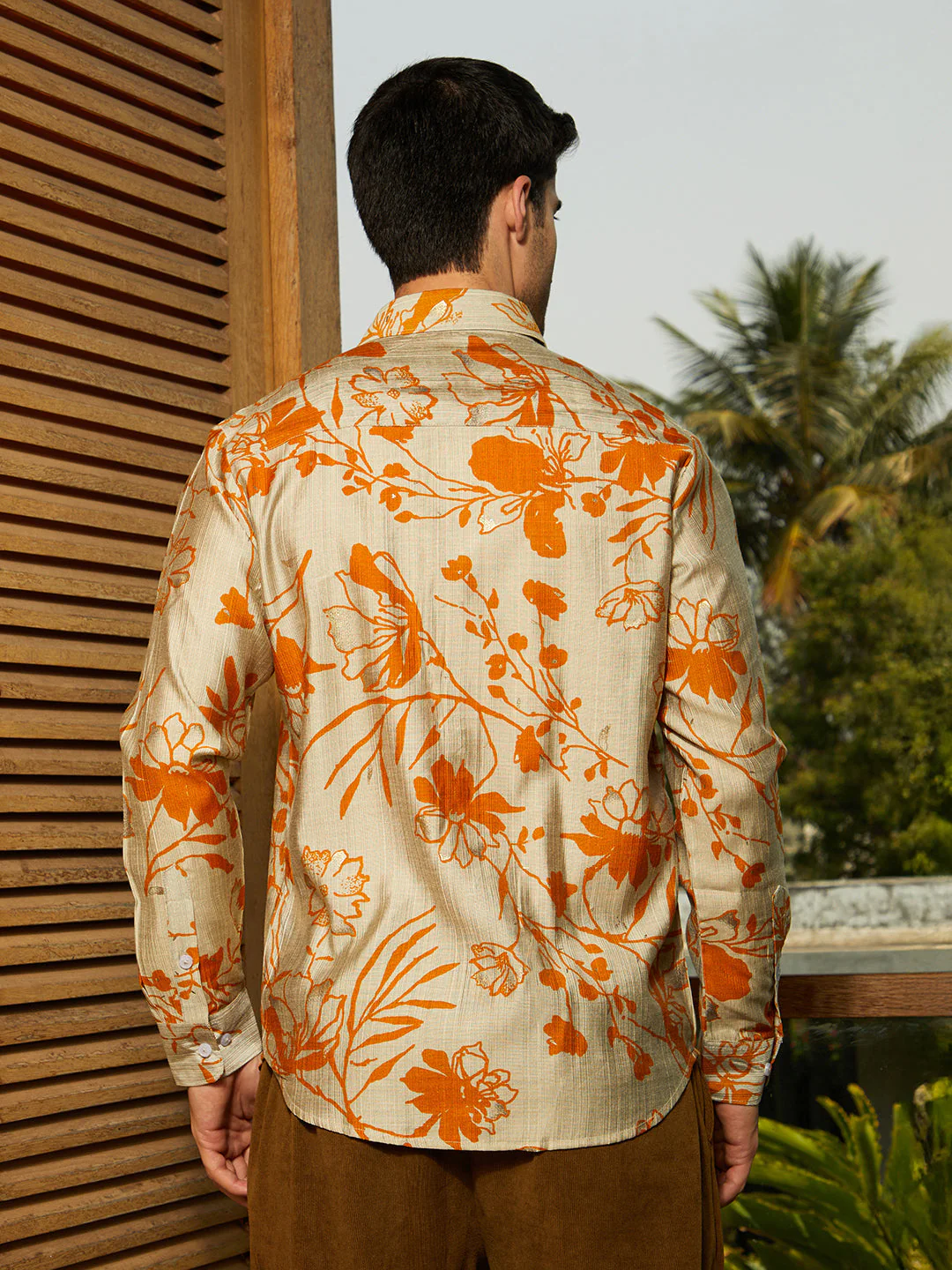 Freesia-Imprint Shirt - Image 4