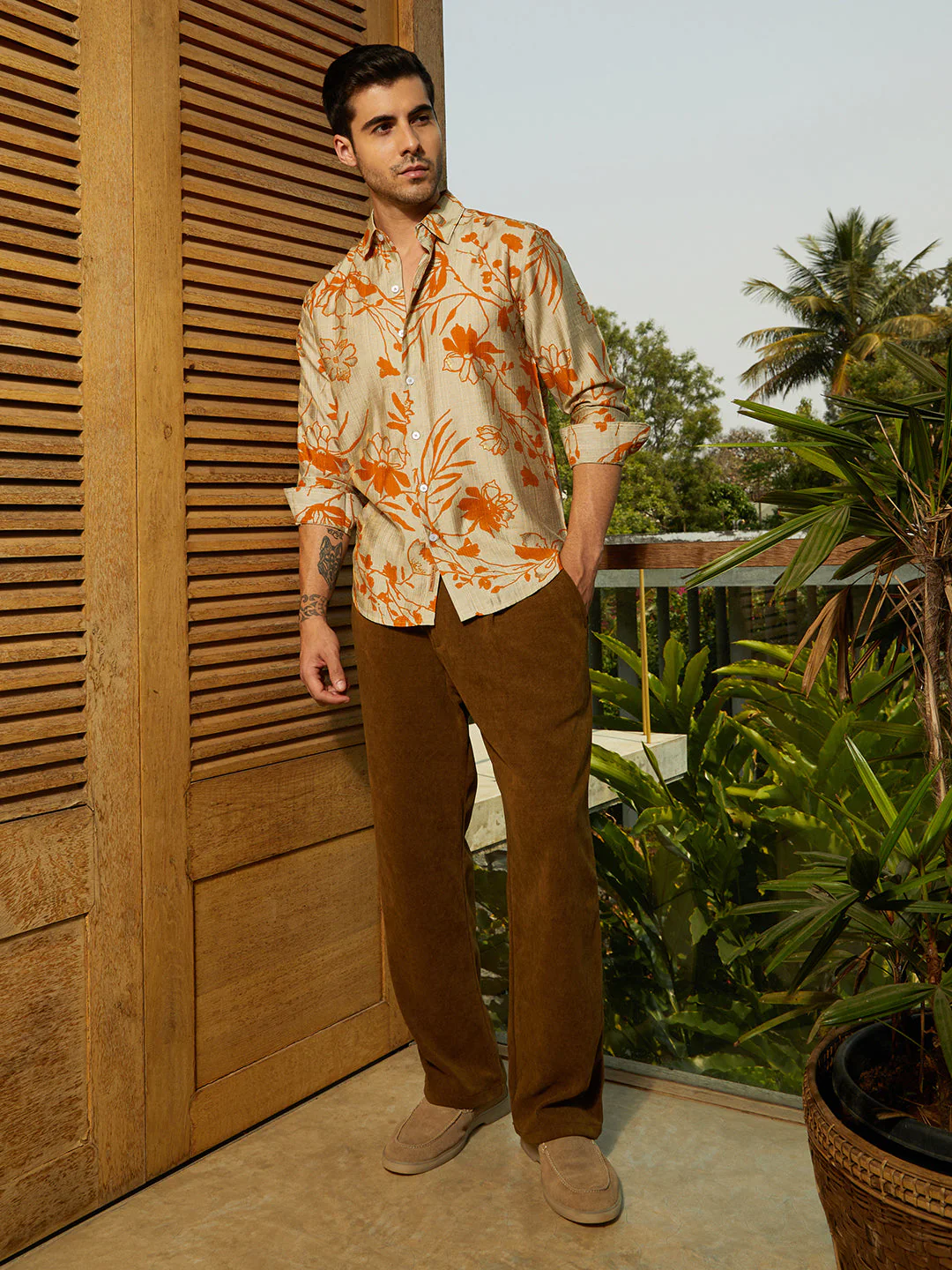 Freesia-Imprint Shirt - Image 6