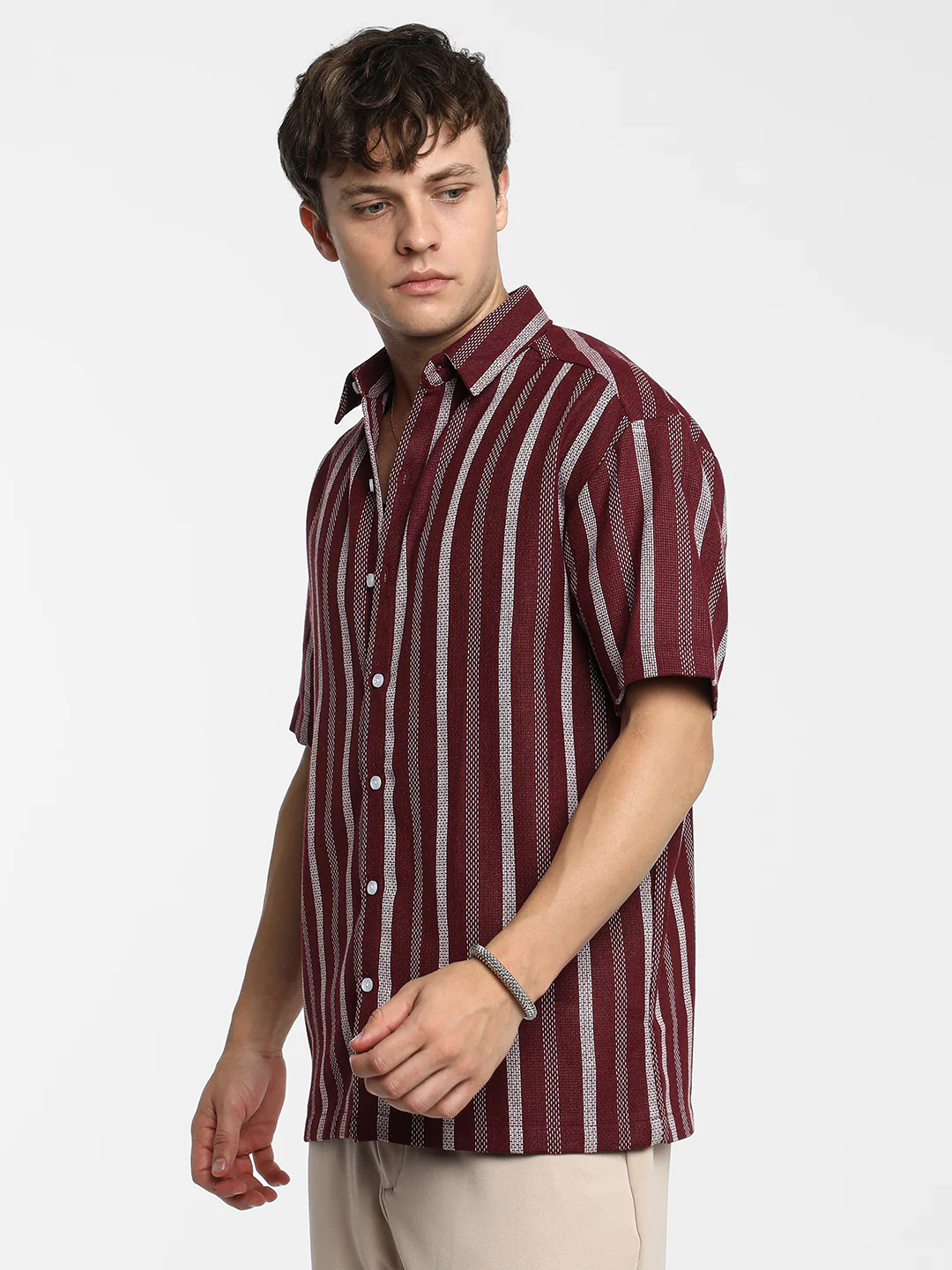 Pencil Striped Shirt - Image 10