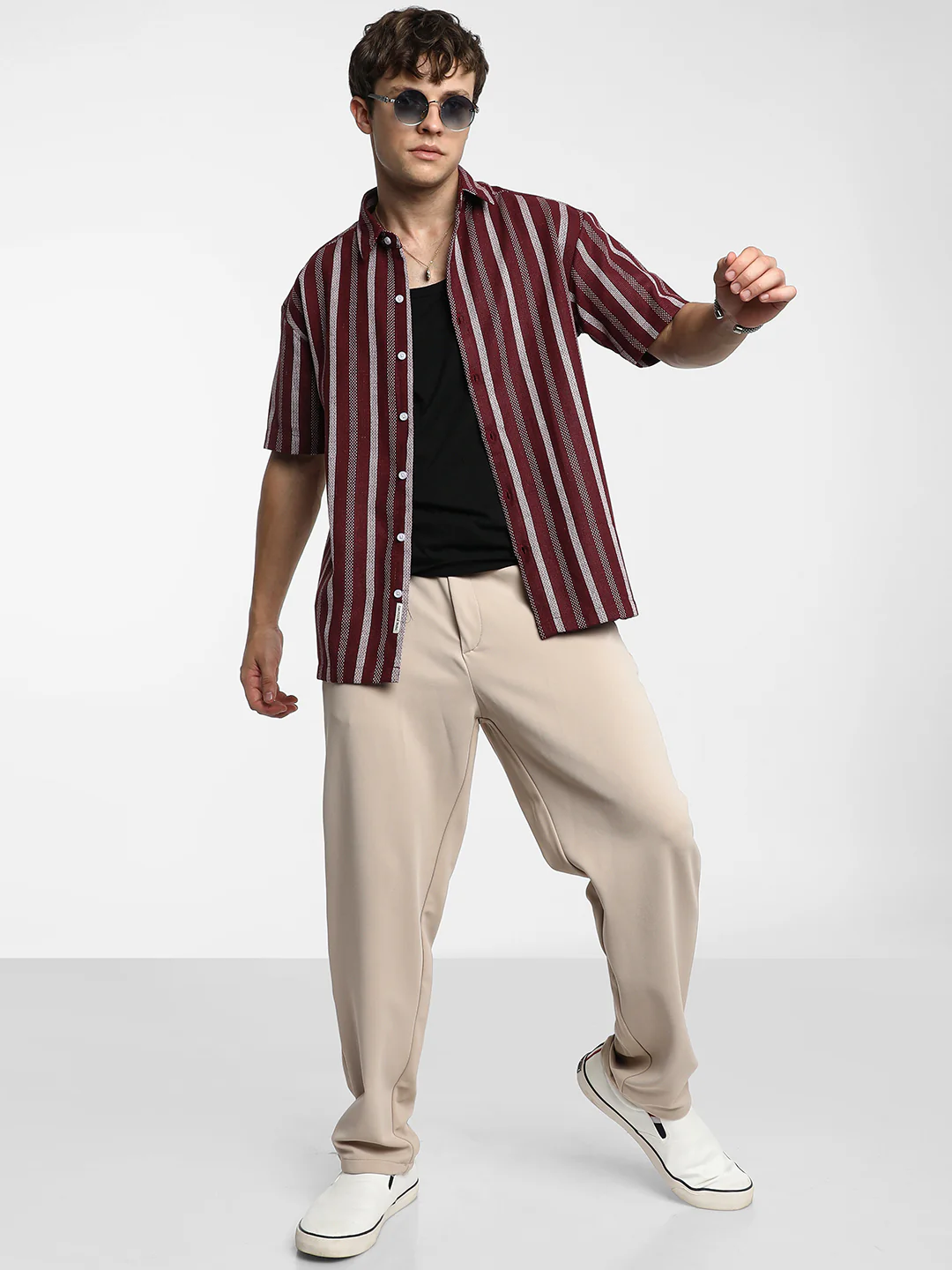 Pencil Striped Shirt - Image 13