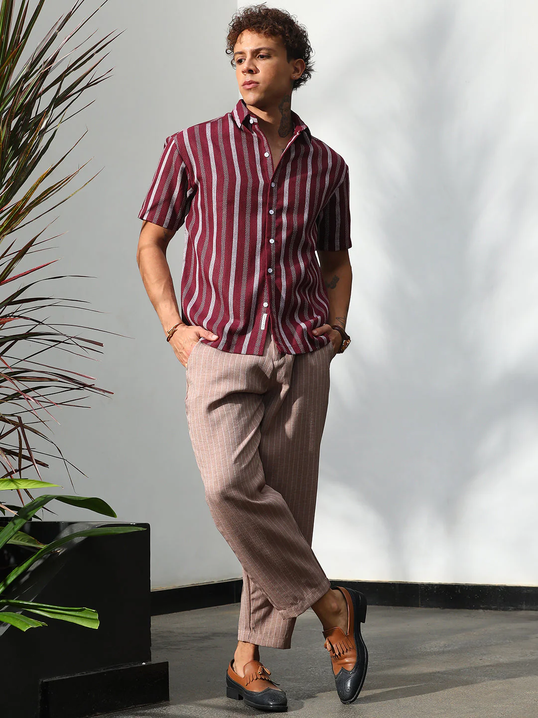 Pencil Striped Shirt - Image 5