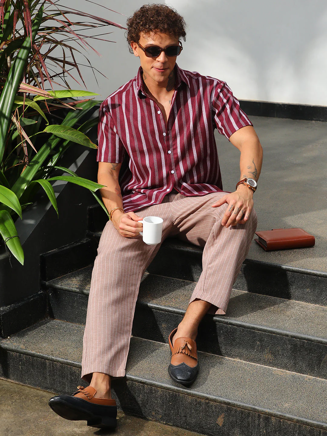 Pencil Striped Shirt - Image 6