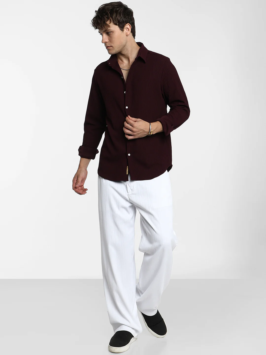 Stripe-Creased Shirt - Image 13
