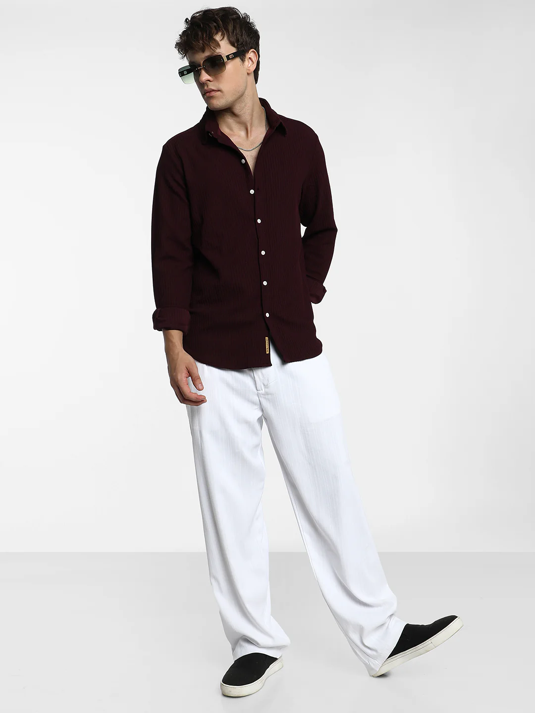 Stripe-Creased Shirt - Image 14