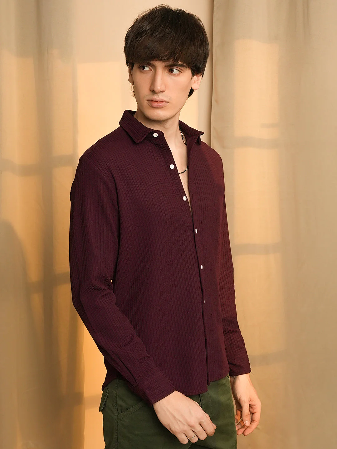 Stripe-Creased Shirt - Image 3