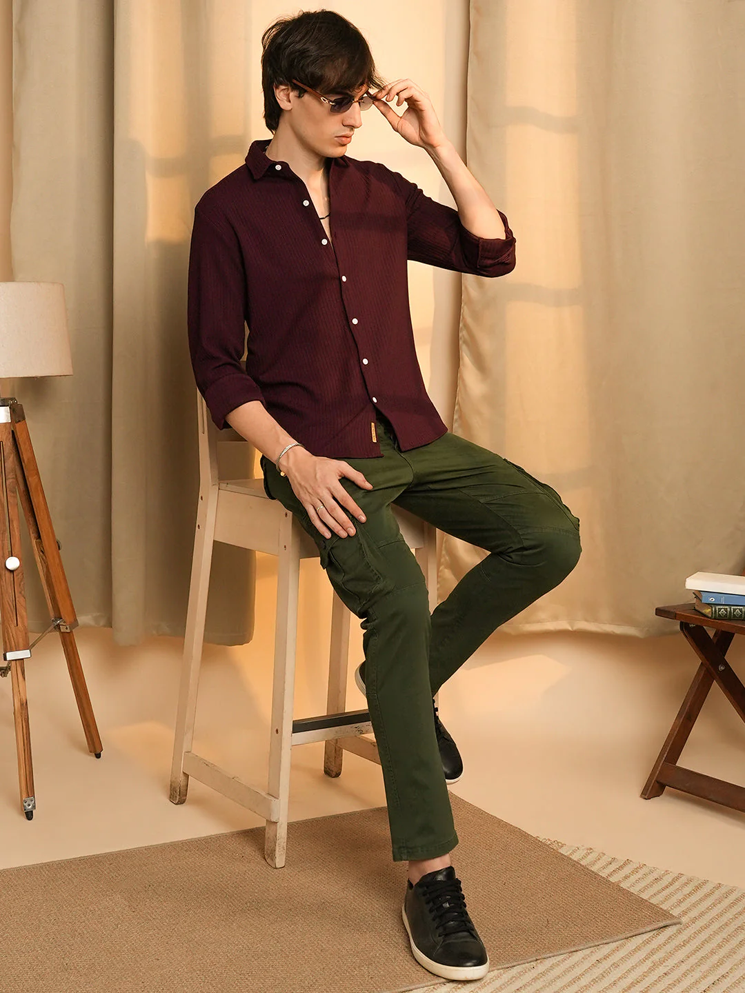 Stripe-Creased Shirt - Image 6