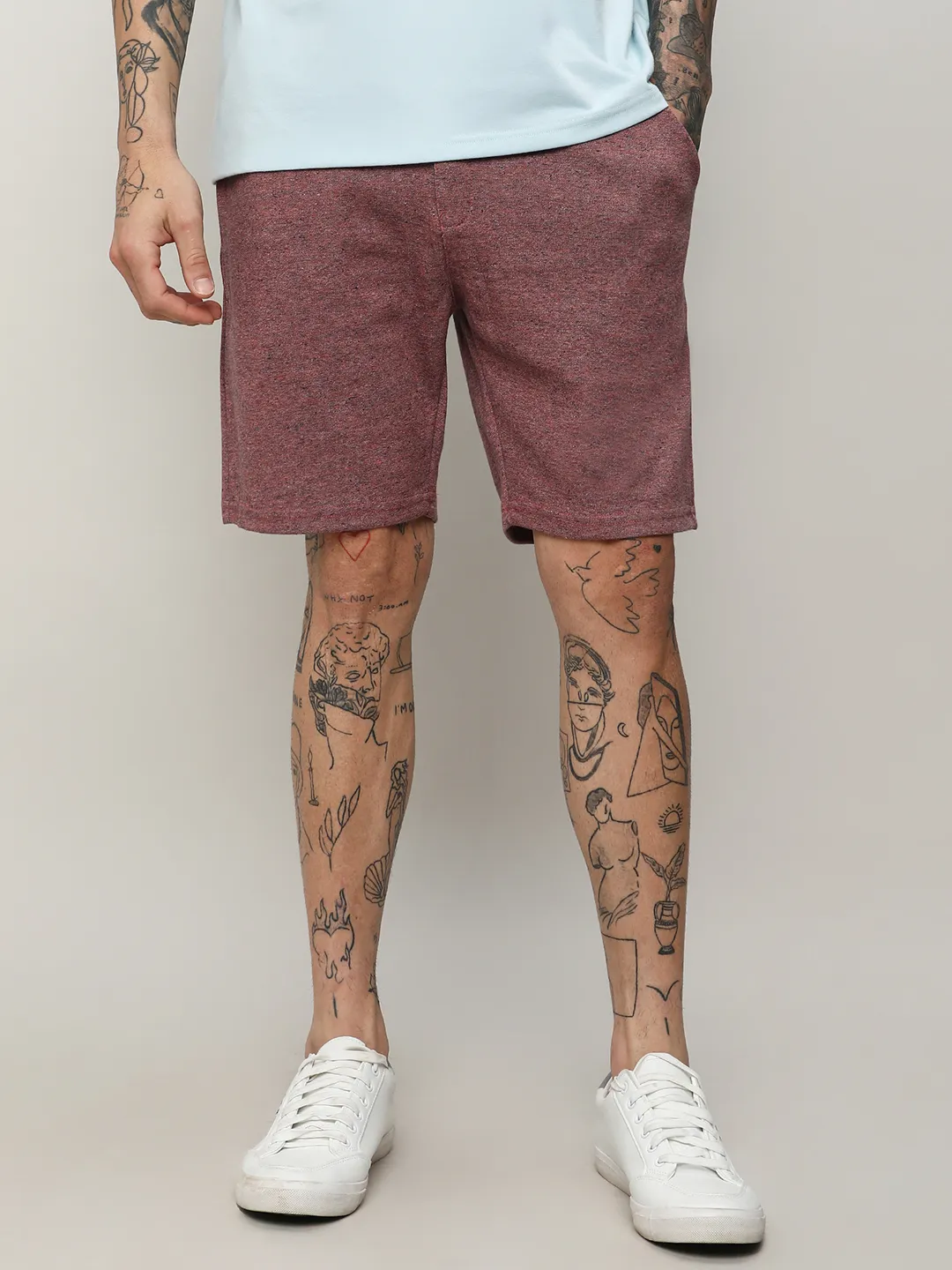 Knitted Chino Shorts - Image 2