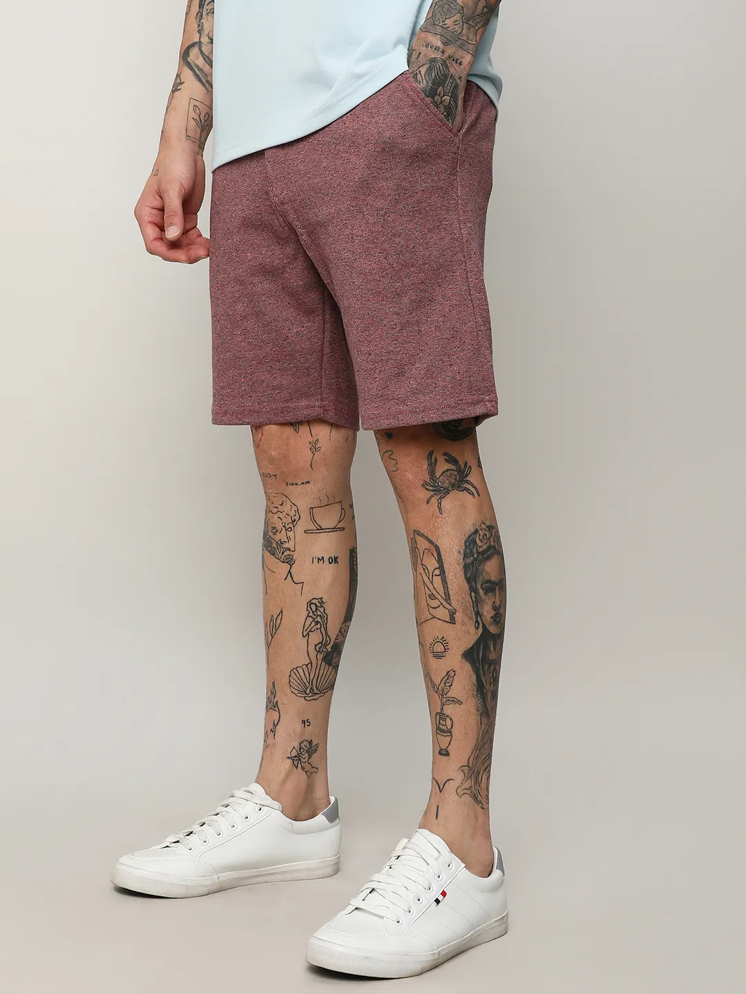 Knitted Chino Shorts - Image 3