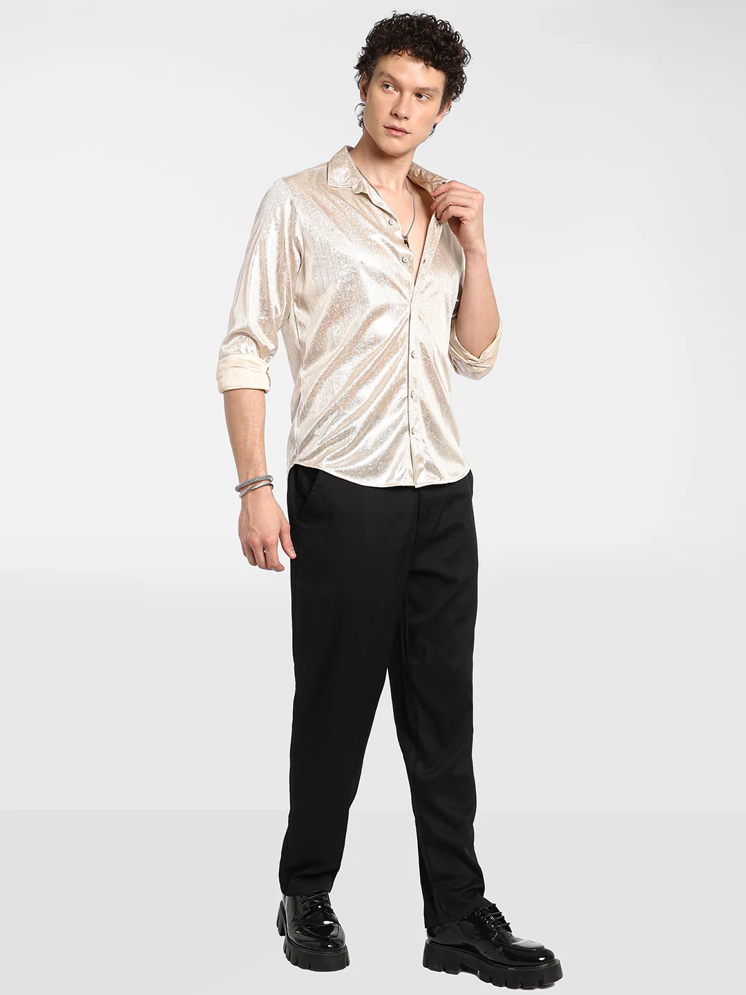 Sheen Chevron Shirt - Image 12