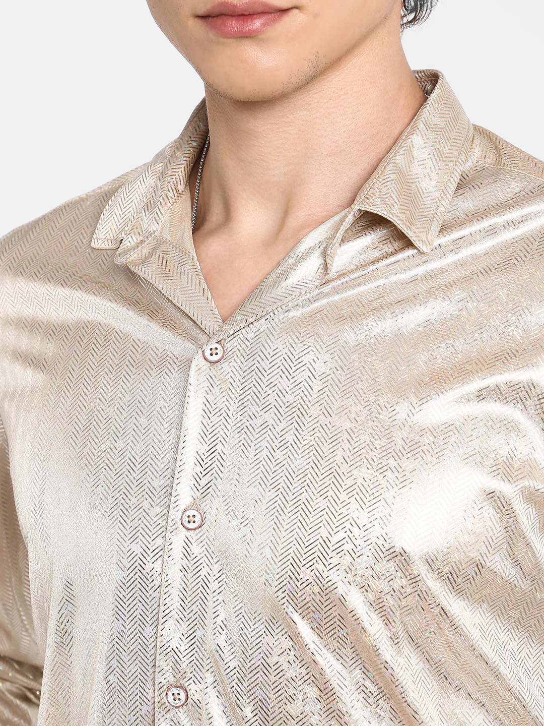 Sheen Chevron Shirt - Image 14