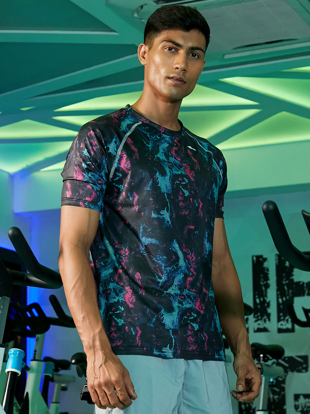 Abstract Activewear T-Shirt - Image 3