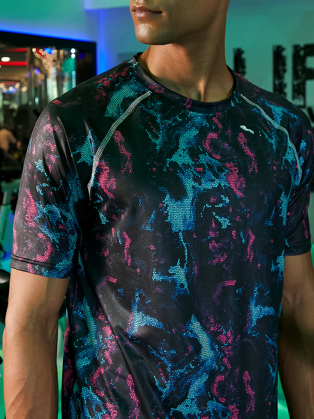 Abstract Activewear T-Shirt - Image 7