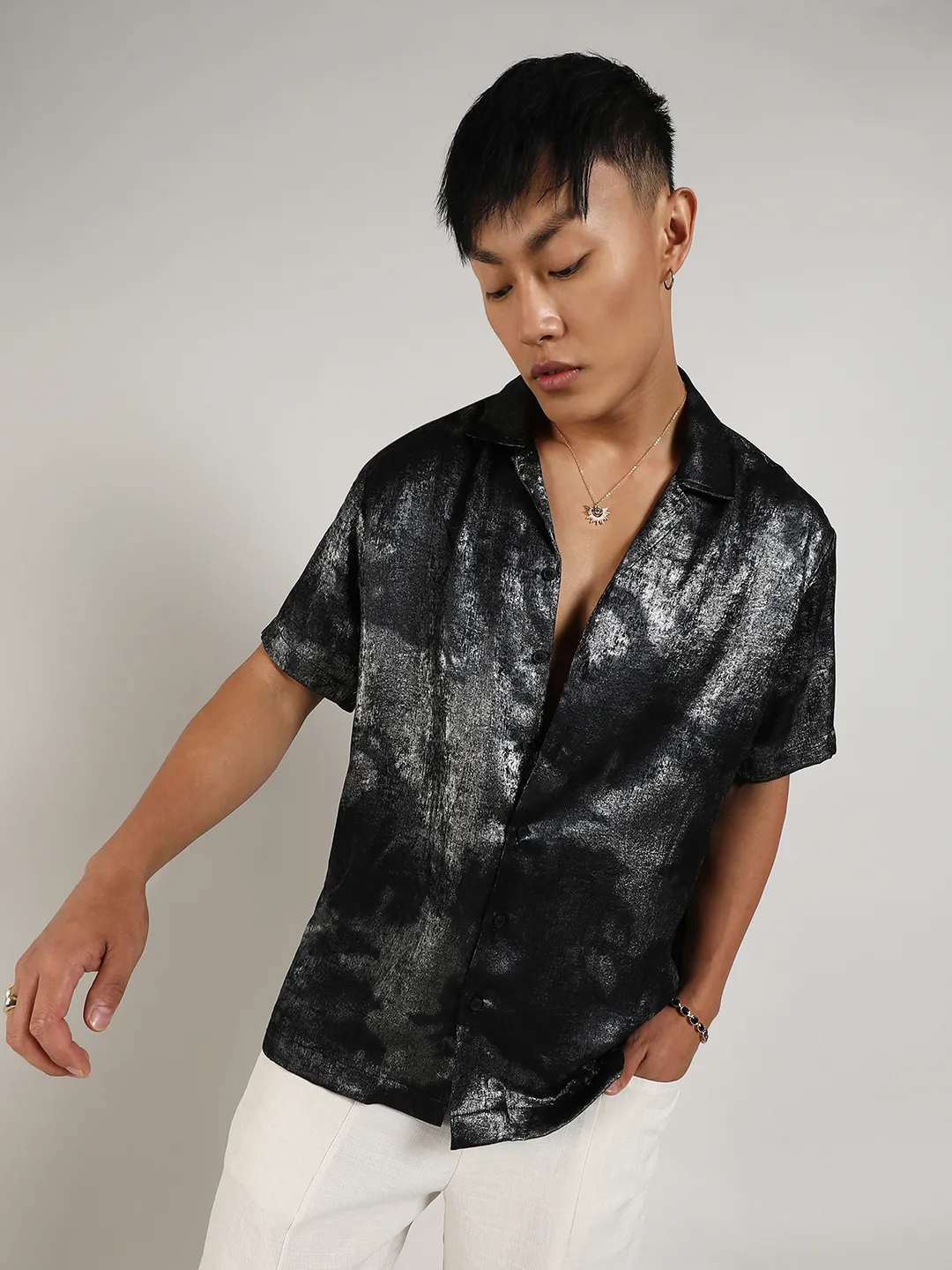 Metallic Ombre Shirt - Image 2