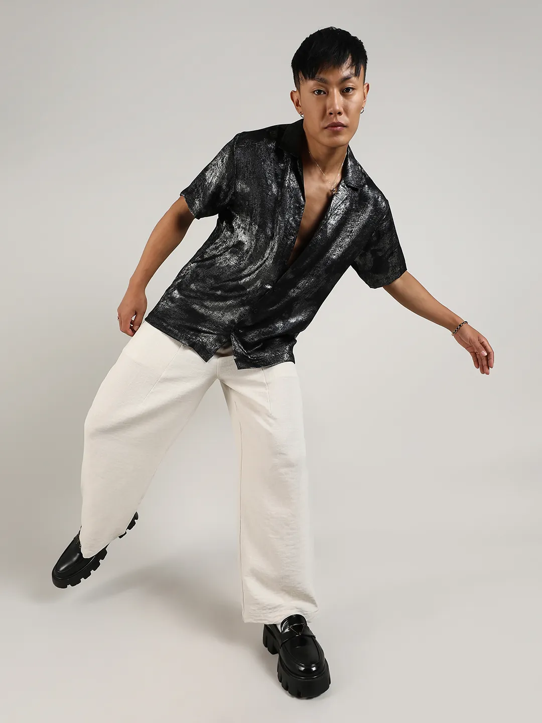 Metallic Ombre Shirt - Image 5
