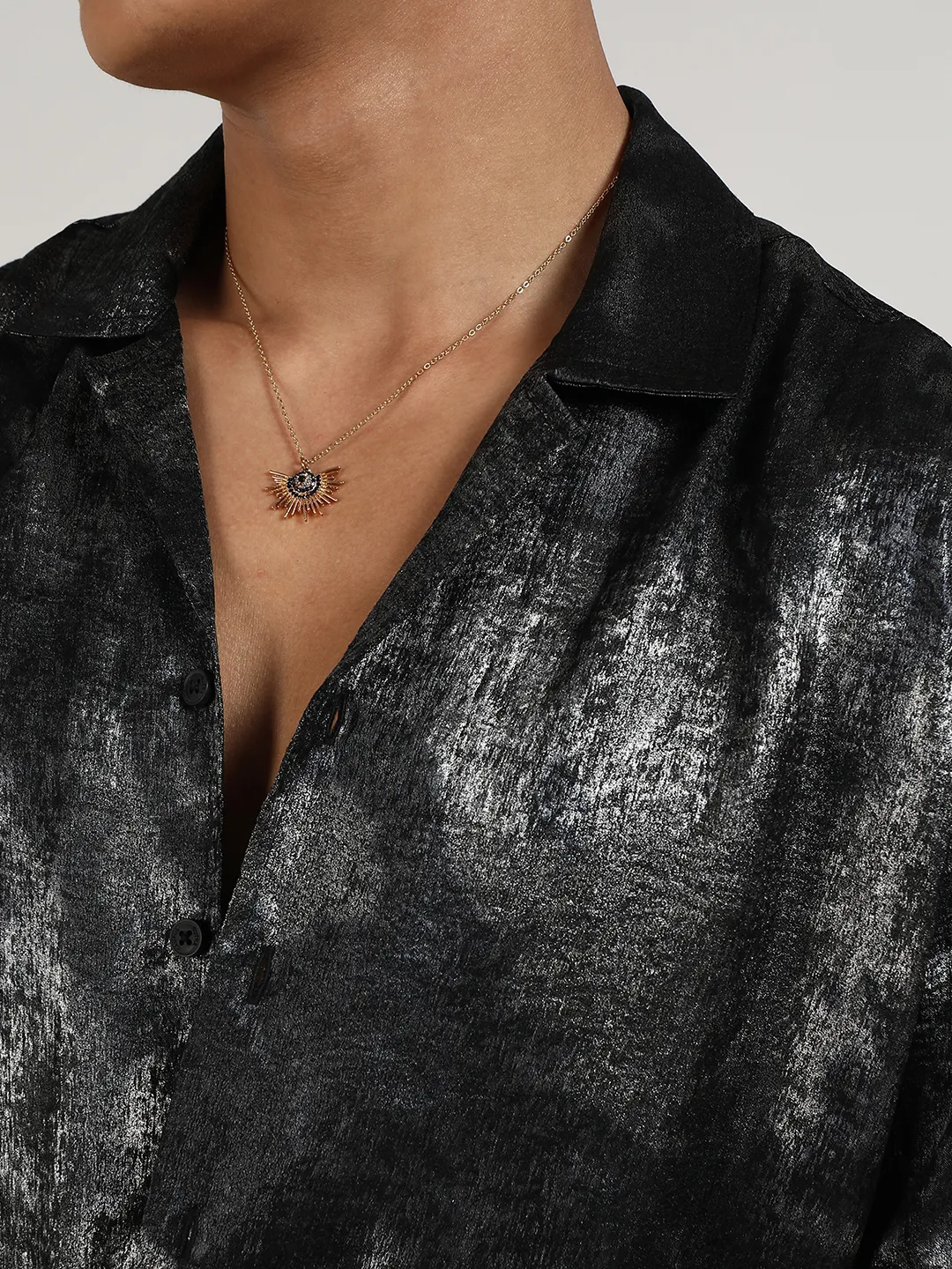 Metallic Ombre Shirt - Image 7