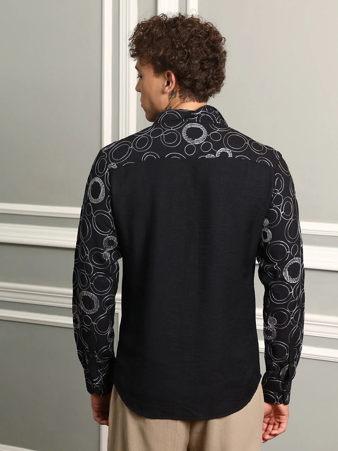 Circular-Lined Shirt - Image 4
