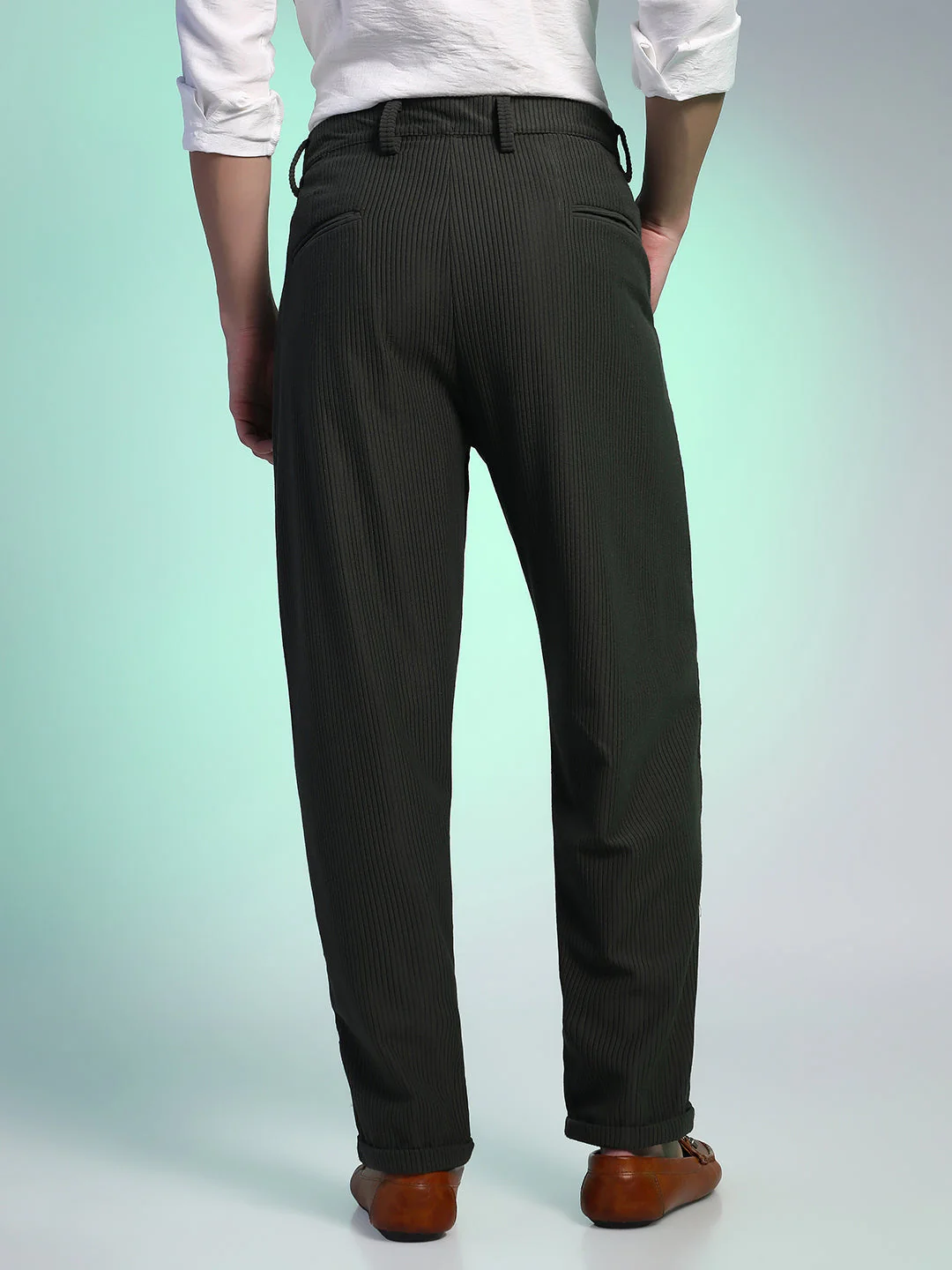 Corduroy Tailored Trousers - Image 4