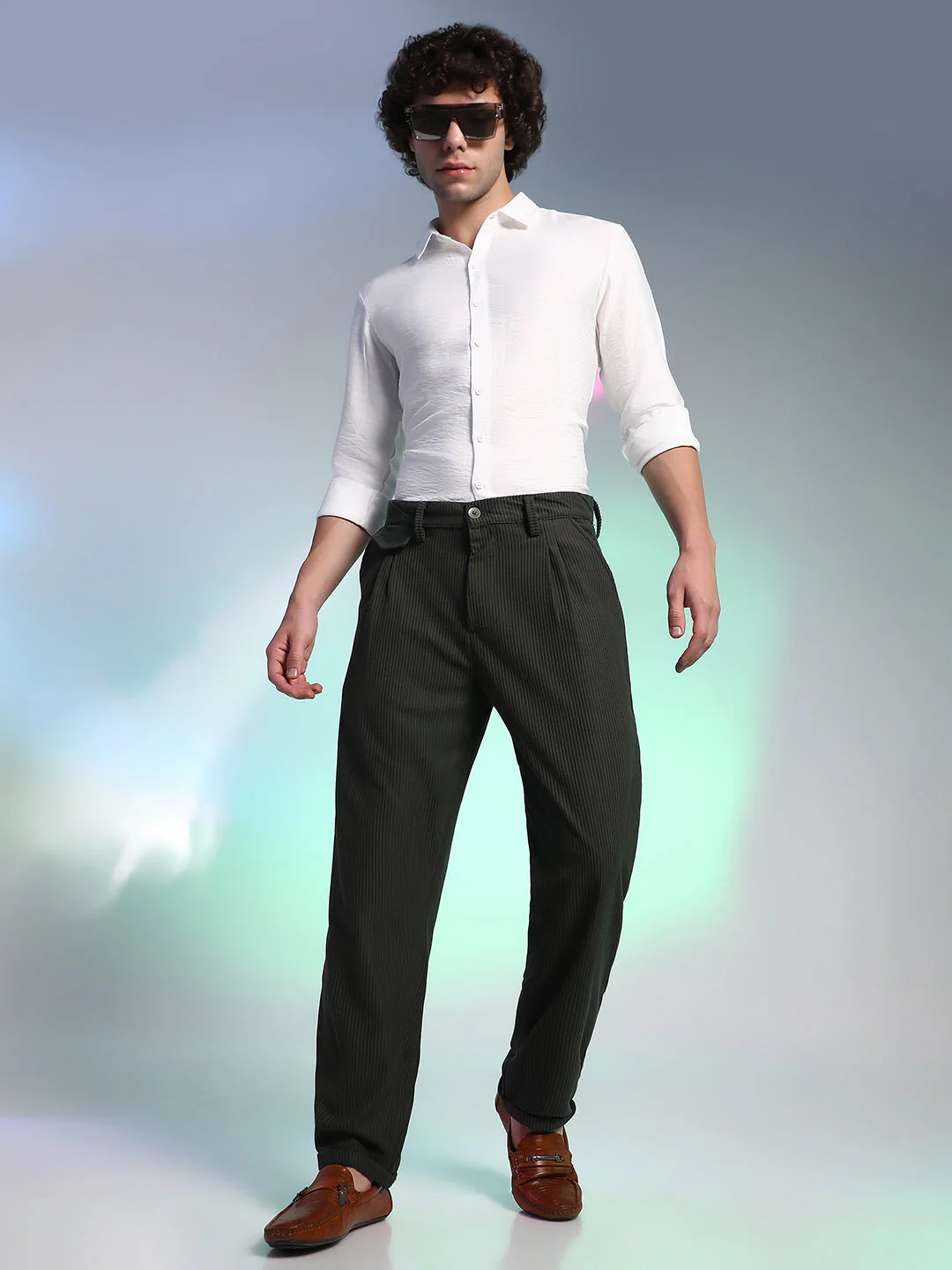 Corduroy Tailored Trousers - Image 6