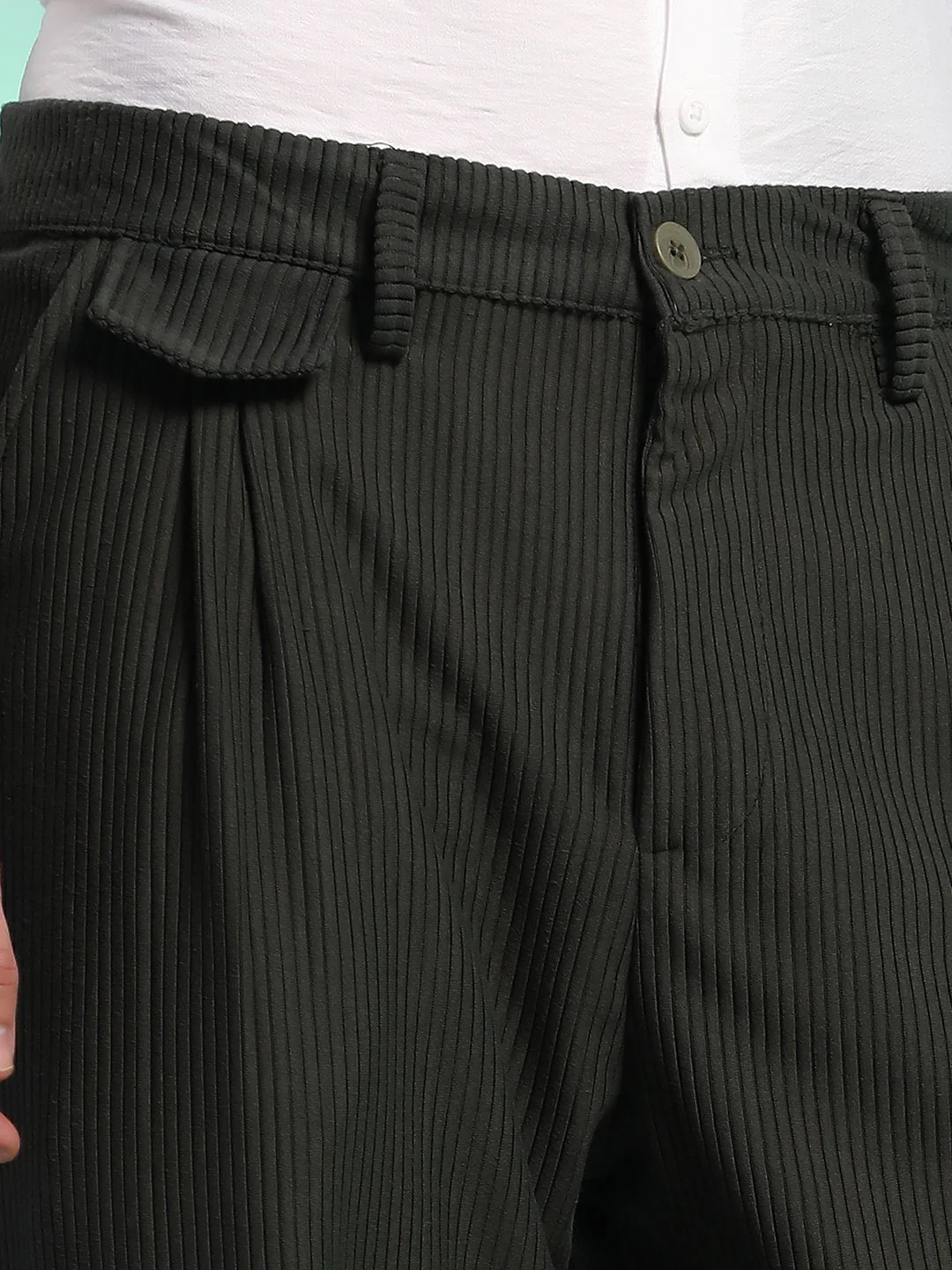 Corduroy Tailored Trousers - Image 7