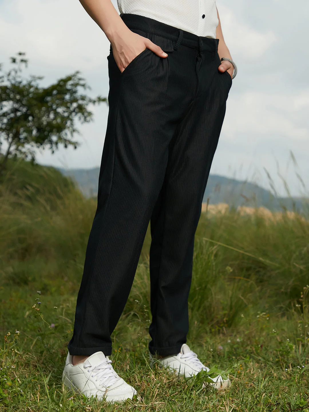 Corduroy Tailored Trousers - Image 3