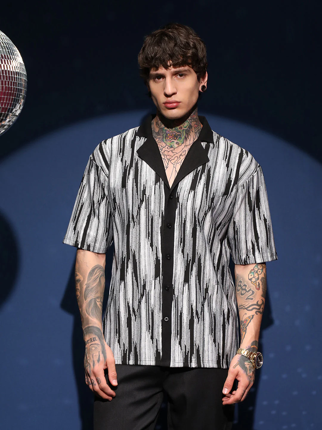 Fade Cuban Polo Shirt - Image 2